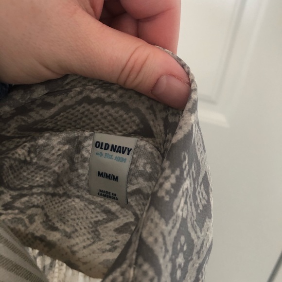 Snakeskin Print Shirt Dress - Picture 7 of 7